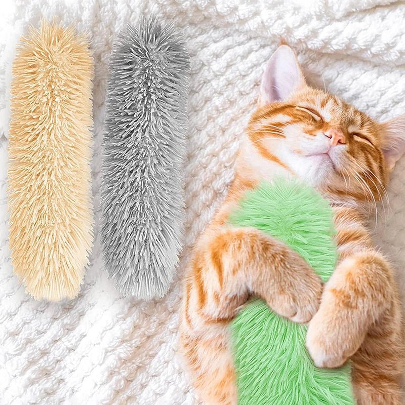 Cat Toys Cat Pillows, 3 Pack Soft and Durable Crinkle Sound Catnip Toys, Interactive Cat Kicker Toys for Indoor Cats, Promotes Kitten Exercise - YourCatNeeds