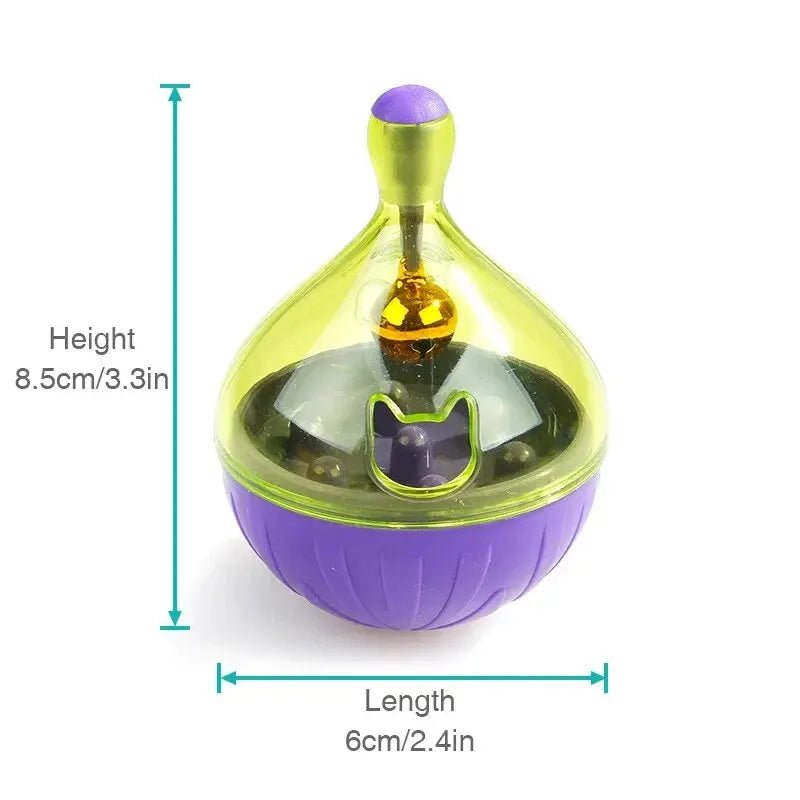 Pet Tumbler Pet Toy Cat Dog Puzzle Toy Pet Leaky Food Container Dog Toy Pet Leaky Food Ball - YourCatNeeds