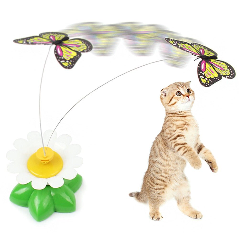 Automatic Butterfly Toy - YourCatNeeds