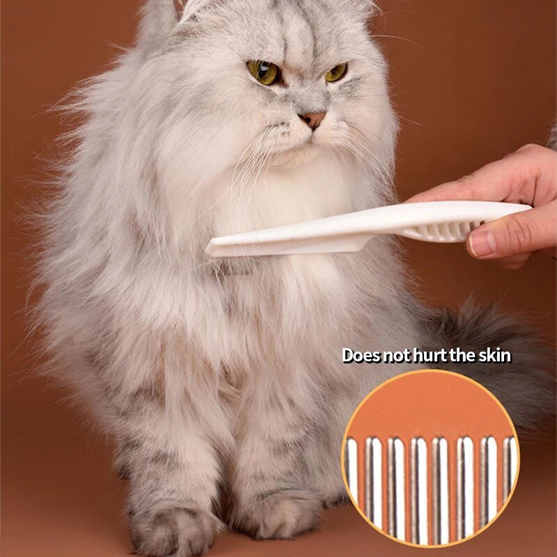 Cat Hair Shedding & Flea Comb - YourCatNeeds