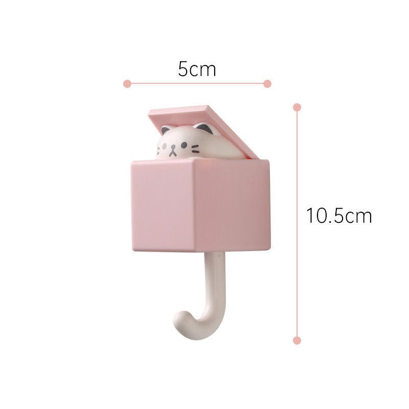 Cute Cat Pet Hooks In Five Colours - YourCatNeeds