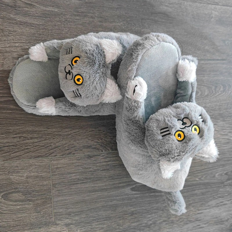 Cute Cat Slippers - YourCatNeeds