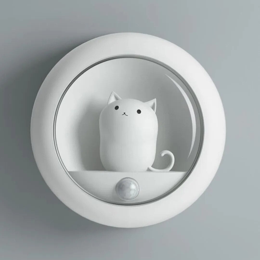 Cute Kitty Motion Sensor Nightlight - YourCatNeeds