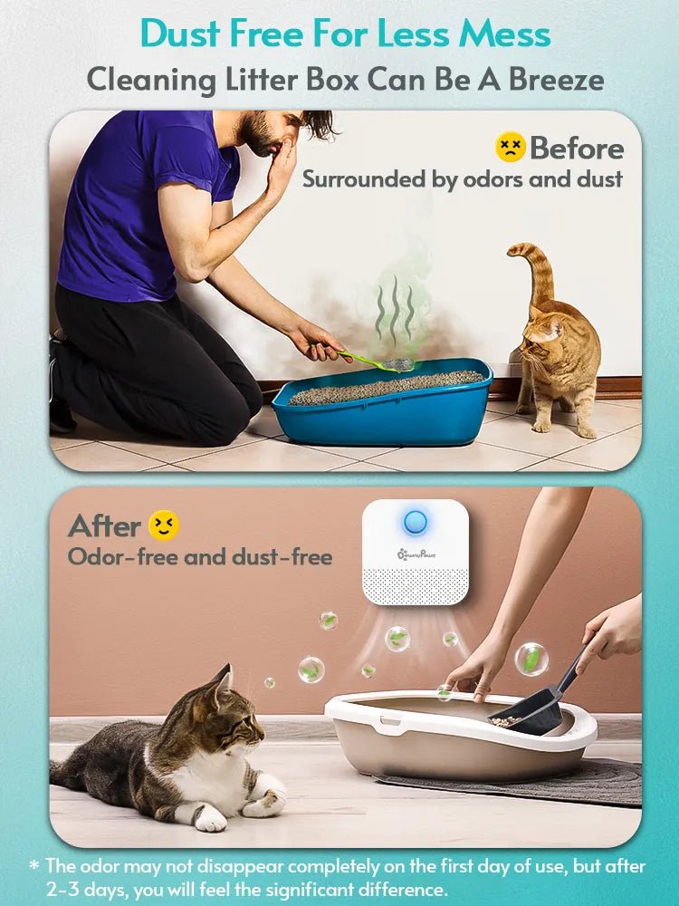 DownyPaws Smart Cat Odor Purifier - YourCatNeeds