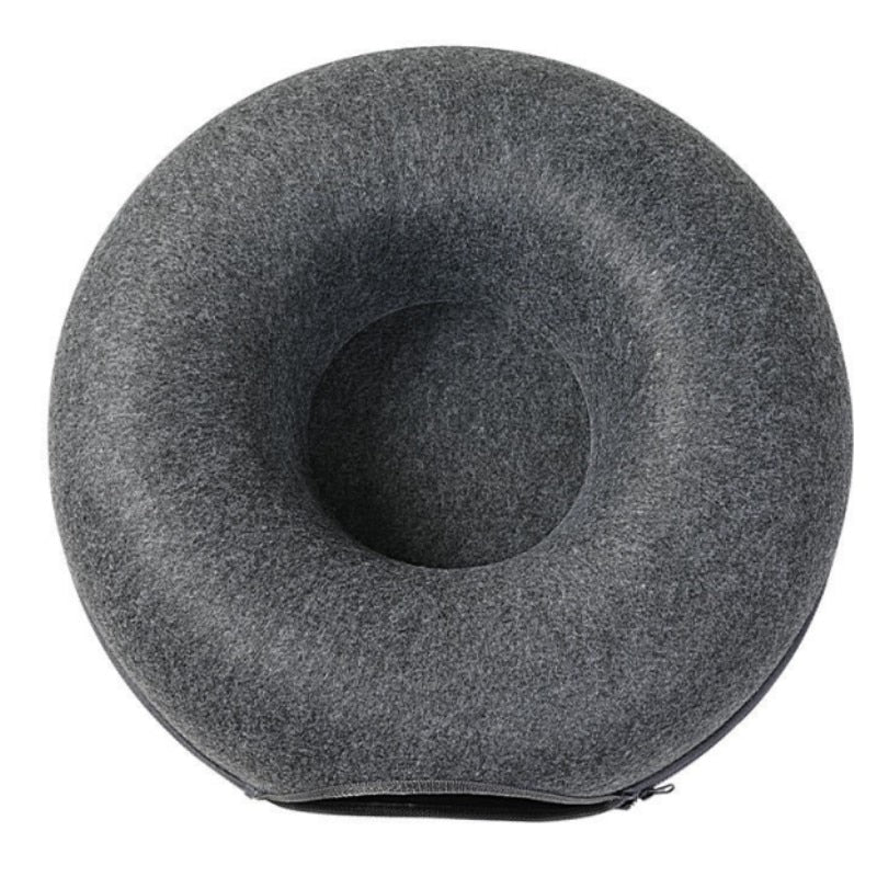 Dual-Use Donut Round Felt Cat Tunnel and Interactive Pet Toy - YourCatNeeds