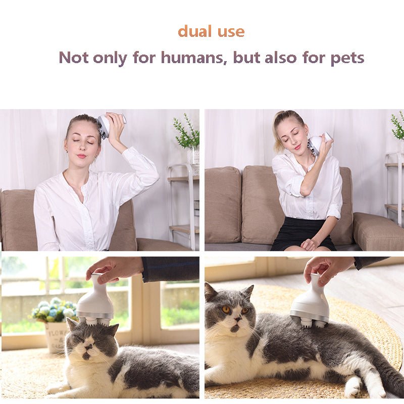 Electric Head Massager For Pets - YourCatNeeds
