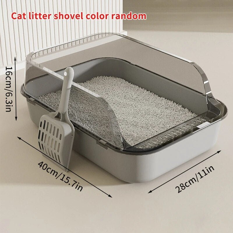 Large Capacity Cat Litter Box - YourCatNeeds