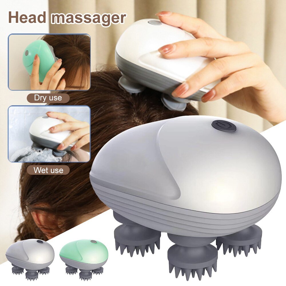 Multifunctional Electric Head & Body Massager - YourCatNeeds