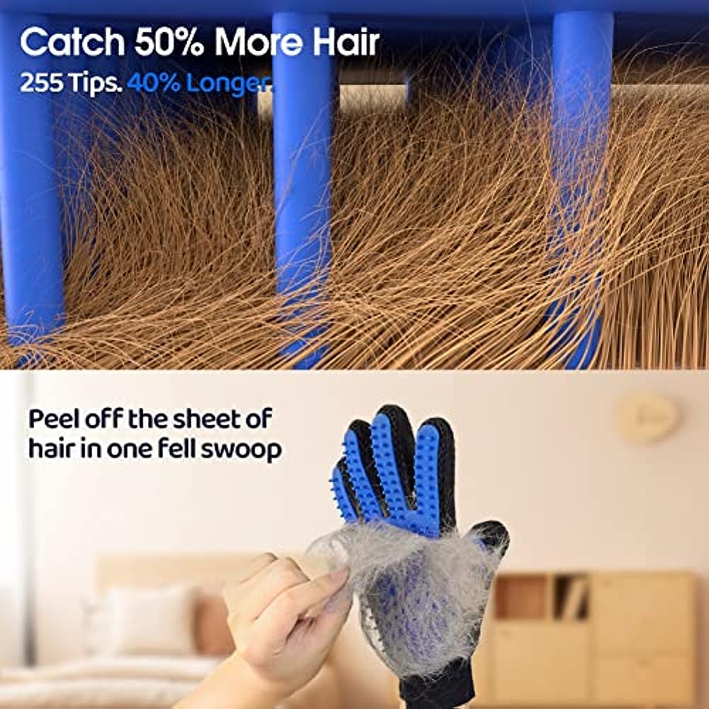 Silicone 5-Finger Pet Grooming Glove - YourCatNeeds
